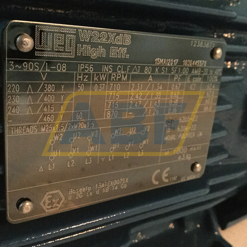 0.37K31CI290SL8B32G WEG