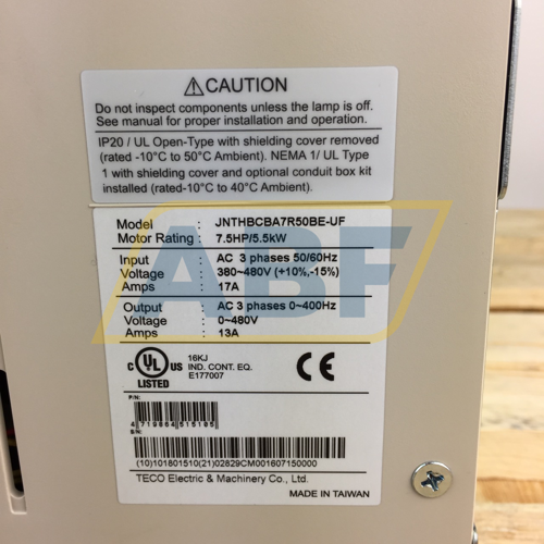 JNTHBCBA7R50BE-UF Teco