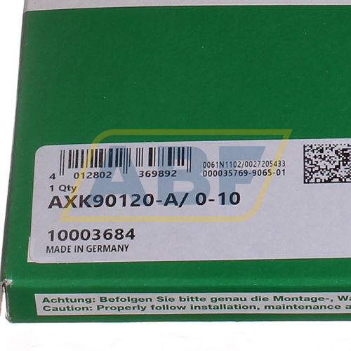 AXK90120-A/0-10 INA