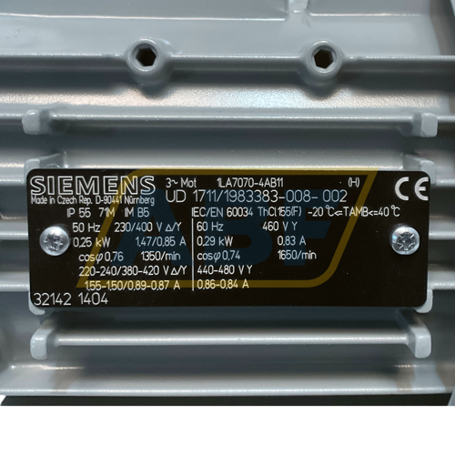 1LA7070-4AB11 Siemens