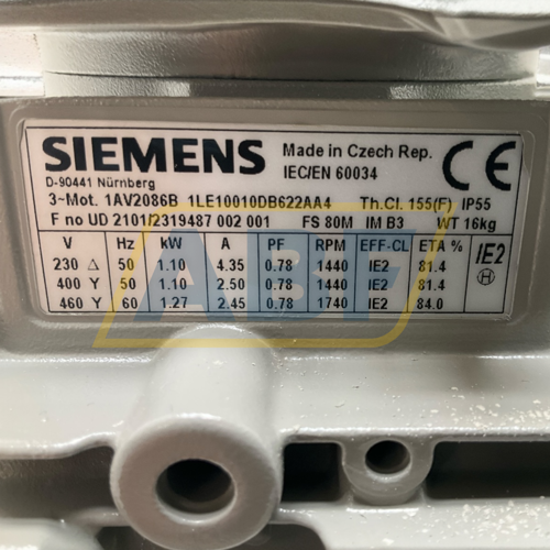 1LE1001-0DB62-2AA4 Siemens