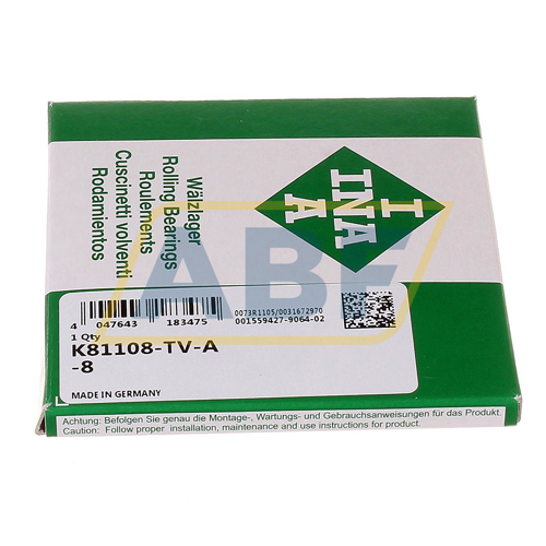 K81108-TV-A/0-8 INA