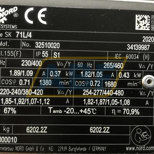SK1SI40-71L/4-I15 Nord Drive Systems