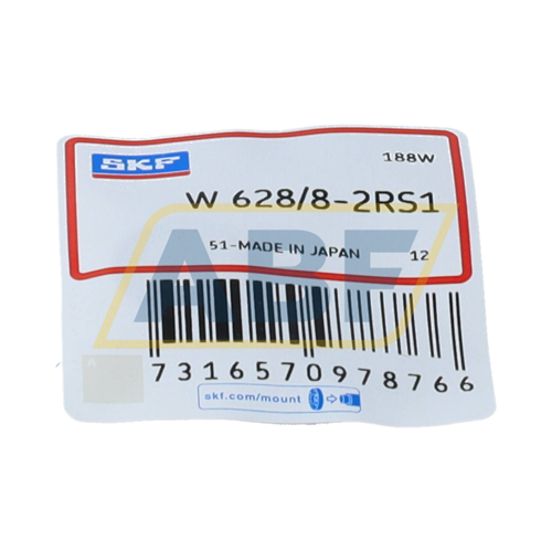 W628/8-2RS1 SKF