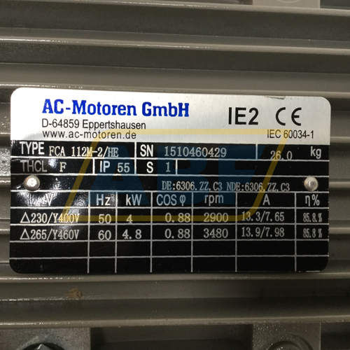 FCA112M-2/HEB35 AC-Motoren GmbH