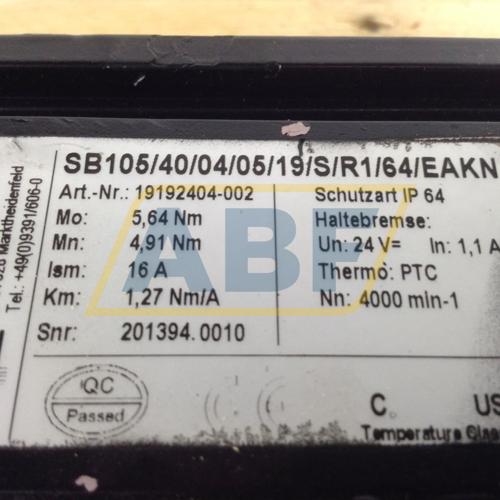 SB105/40/04/05/19/S/R Elau