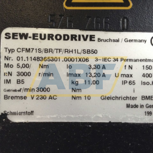 CFM71S/BR/TF/RH1L/SB5 SEW-EURODRIVE