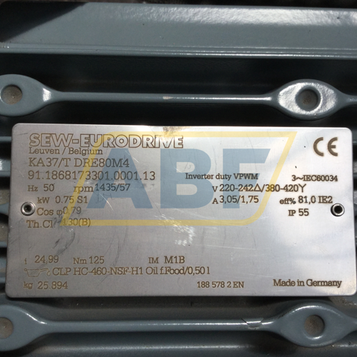 KA37/TDRE80M4 SEW-EURODRIVE