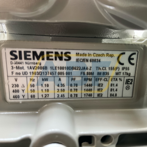 1LE1001-0DB62-2JA4-Z Siemens