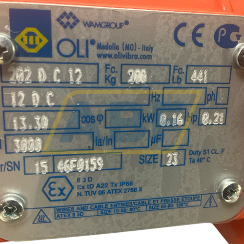 MVE202DC12 OLI Medolla (MO)