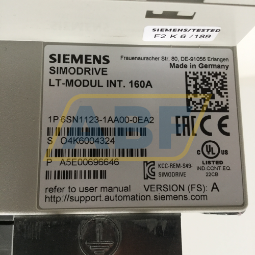 6SN1123-1AA00-0EA2 Siemens