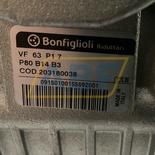 VF63P17P80B14B3 Bonfiglioli
