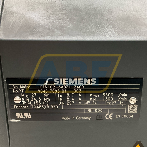 1FT6102-8AB71-2AG0 Siemens
