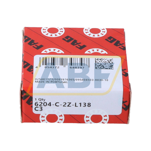 6204-C-2Z-L138-C3 FAG