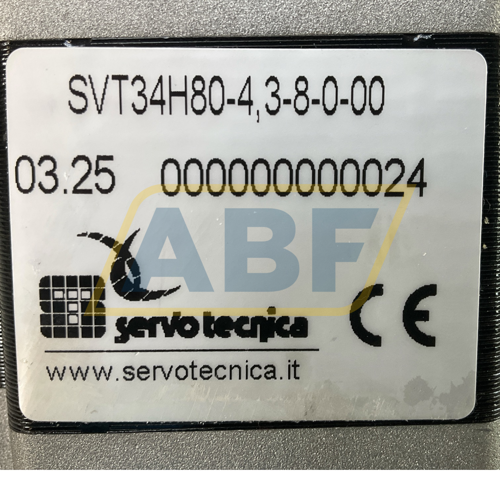 SVT34H65-4.3-8-0-00 Servotecnica