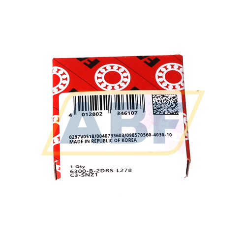 6300-B-2DRS-L278-C3-SNZ1 FAG