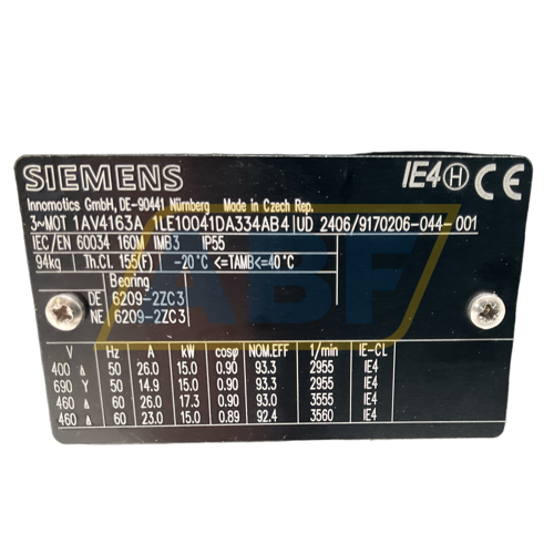 1LE1004-1DA33-4AB4 Siemens