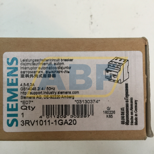 3RV1011-1DA20 Siemens