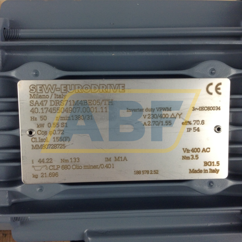 SA47DRS71M4BE05/TH SEW-EURODRIVE