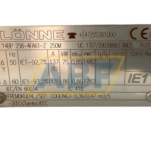 14BP2584FA61-Z Lönne