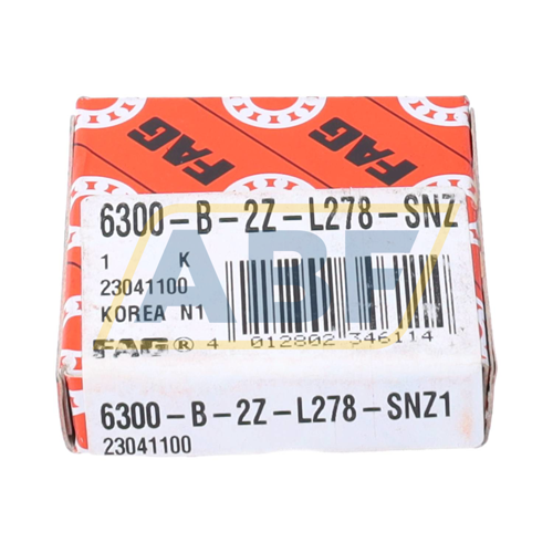 6300-B-2Z-L278-C3-SNZ1 FAG