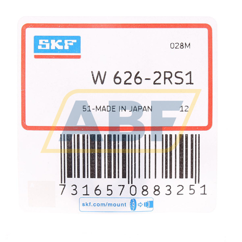 W626-2RS1 SKF
