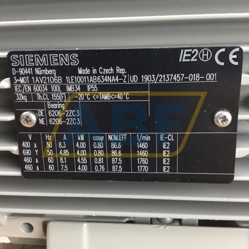 1LE1001-1AB63-4NA4-Z Siemens