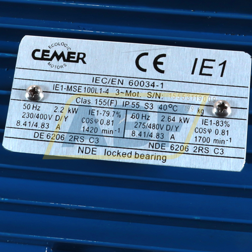 IE1-MSE100L1-4-B5R Cemp