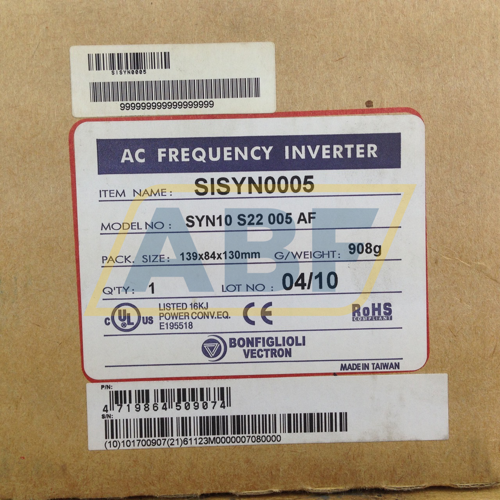 SYN10S22005AF Bonfiglioli