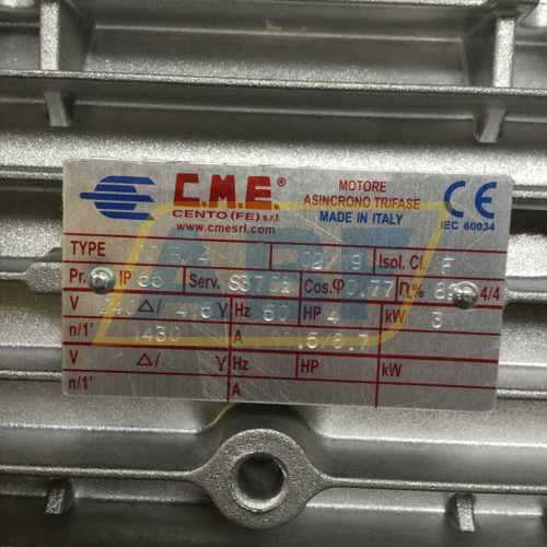 100B/4-B14 Costruzioni Motori Elettrici