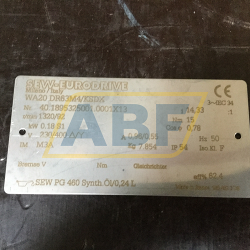 WA20/DR63M4/KSDX SEW-EURODRIVE