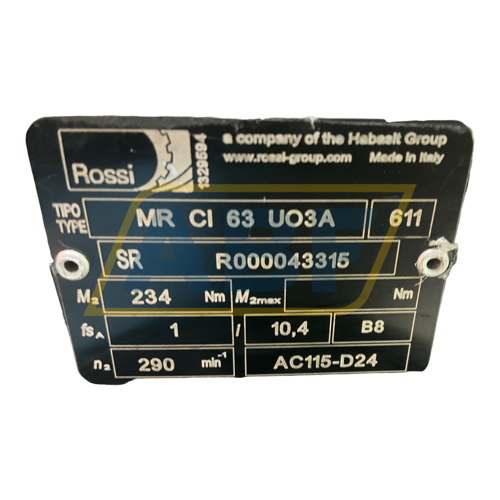 MRCI63UO3AI10,4-SR115 Rossi