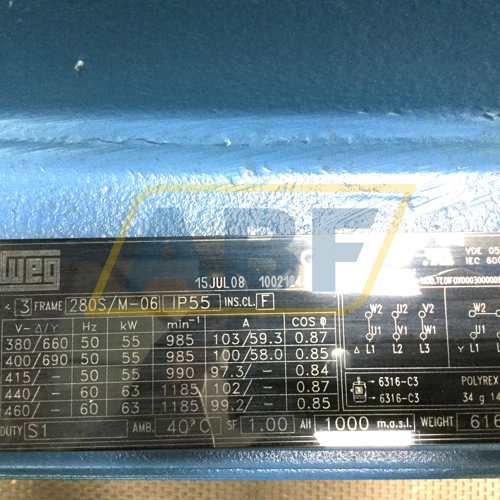 55K32CI0280S/M6B3 WEG