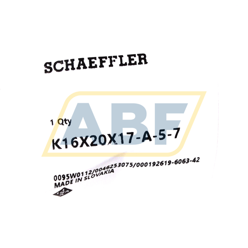 K16X20X17-A/-5-7 INA