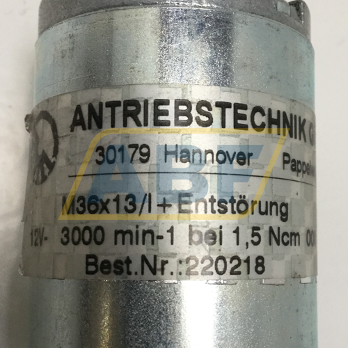 M36X13/I-12V-3000-1.5 Antriebstechnik Gefeg