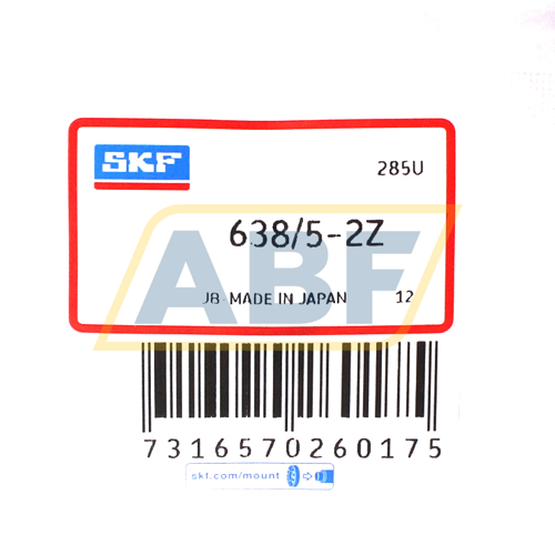 638/5-2Z SKF