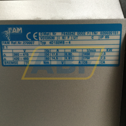 4D132MB-4 FAM Motoren