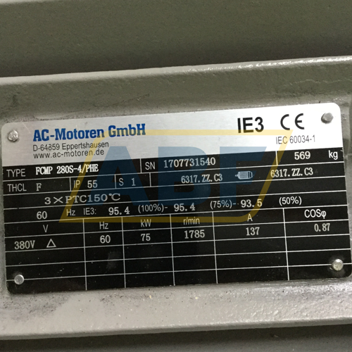FCMP280S-4/PHEB35 AC-Motoren GmbH