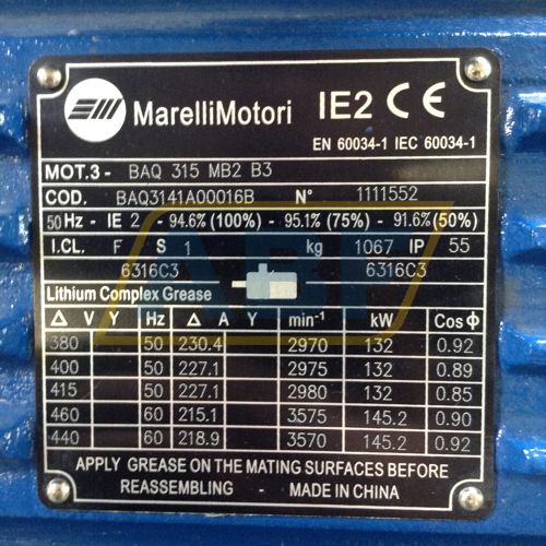 BAQ315MB2-B3 Marelli Motori