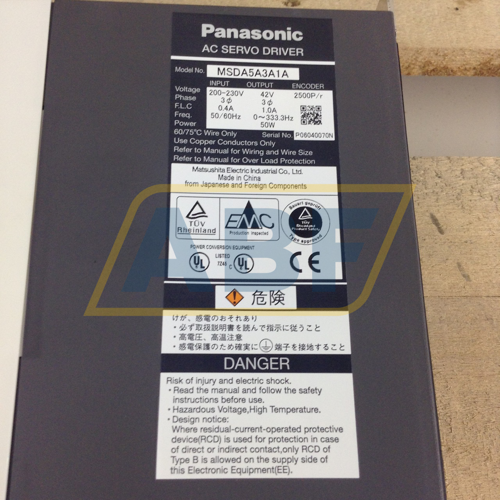 MSDA5A3A1A Panasonic