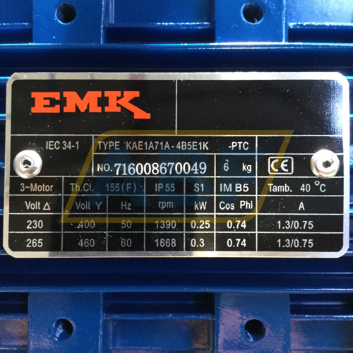 KAE1A71A-4B5E1K EMK