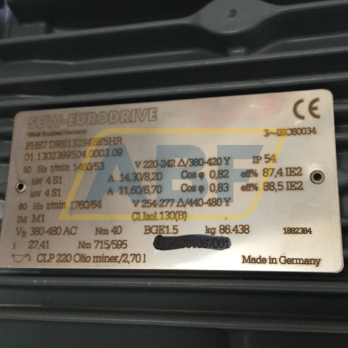 FH67DRE132S4BE5HR-I27 SEW-EURODRIVE