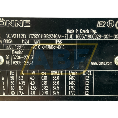 1TZ9501-1BB234GA4-Z Lönne
