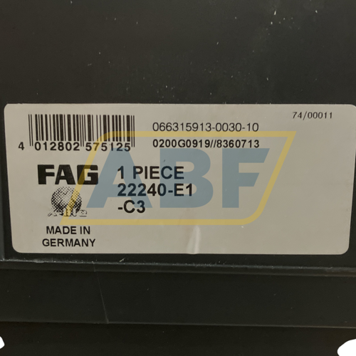 22240-E1-C3 FAG