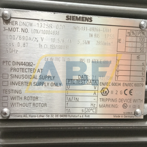 DNGW-132SR-02D Loher