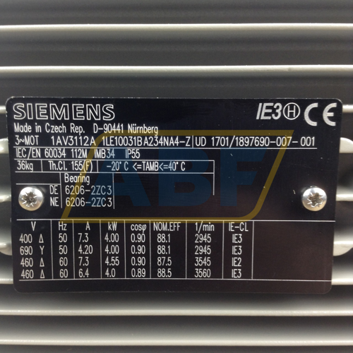 1LE1003-1BA23-4NA4 Siemens