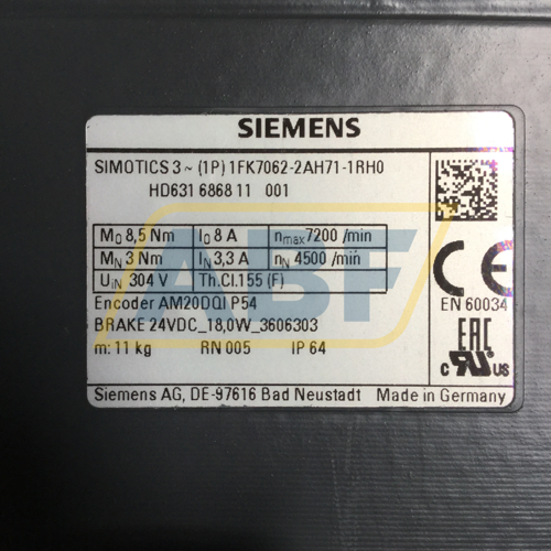 1FK7062-2AH71-1RH0 Siemens