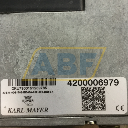 23E31-0DS-T02-BD-CA-000-000-BG60-4 Karl Mayer