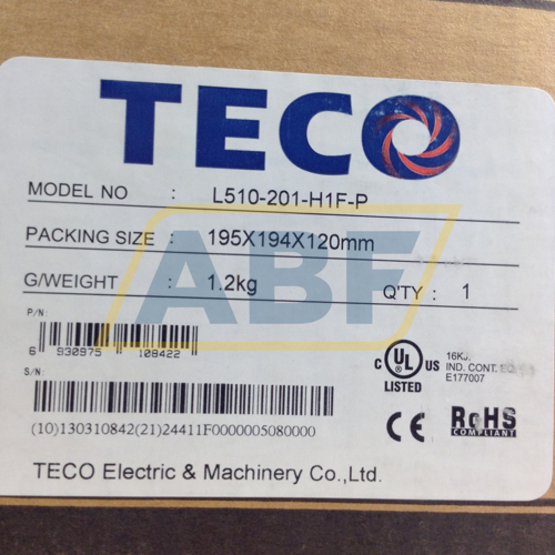 L510-201-H1F-PA Teco