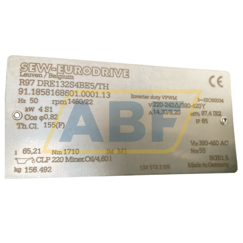 R97DRE132S4BE5/TH SEW-EURODRIVE